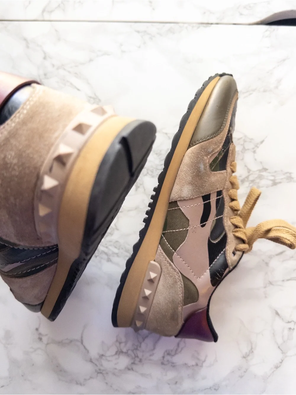 Valentino Garavani Camouflage Runrocker sneakers EU 40